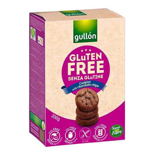 Gullon Gluten Free Cookies with Chocolate Chips 200g