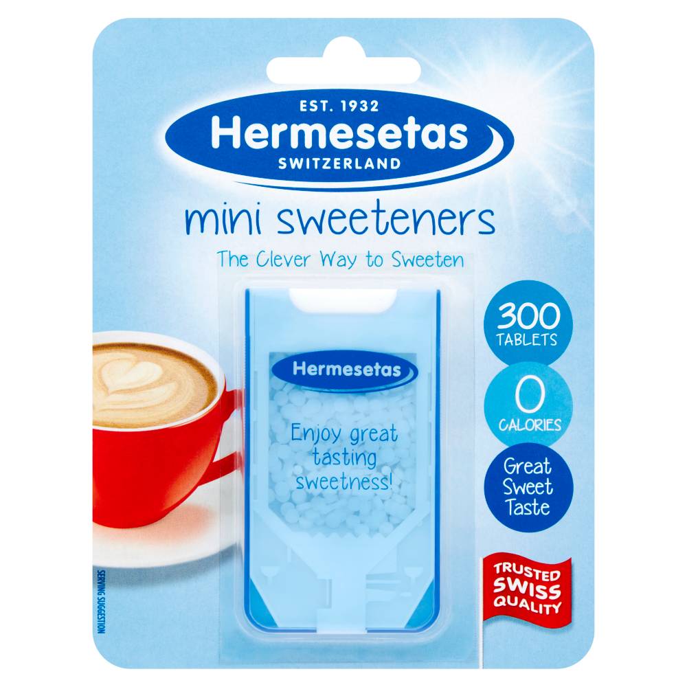 Hermesetas Mini Sweeteners 300 Tablets