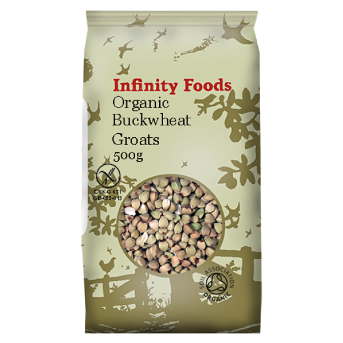 Infinity Foods Organic Buckwheat Groats 500g