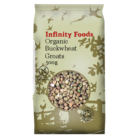 Infinity Foods Organic Buckwheat Groats 500g