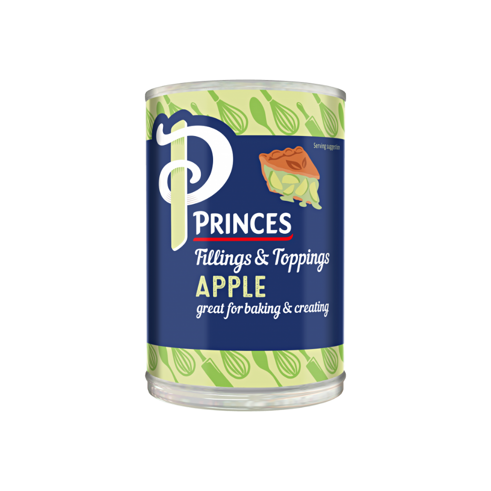 Princes Apple Fruit Toppings & Fillings 395g