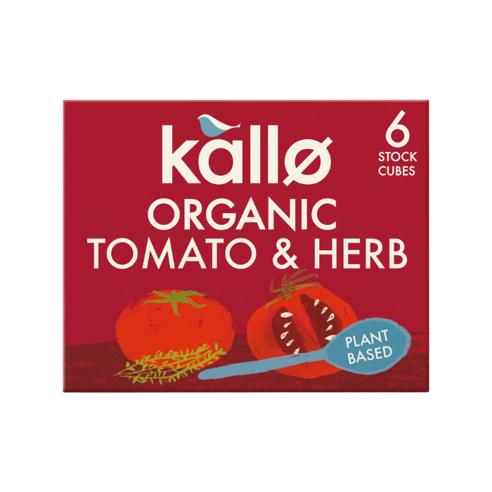 Kallo Organic Tomato & Herb Stock Cubes 66g