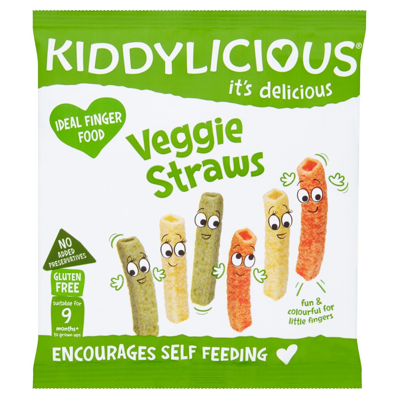 Kiddylicious Veggie Straws Original 12g