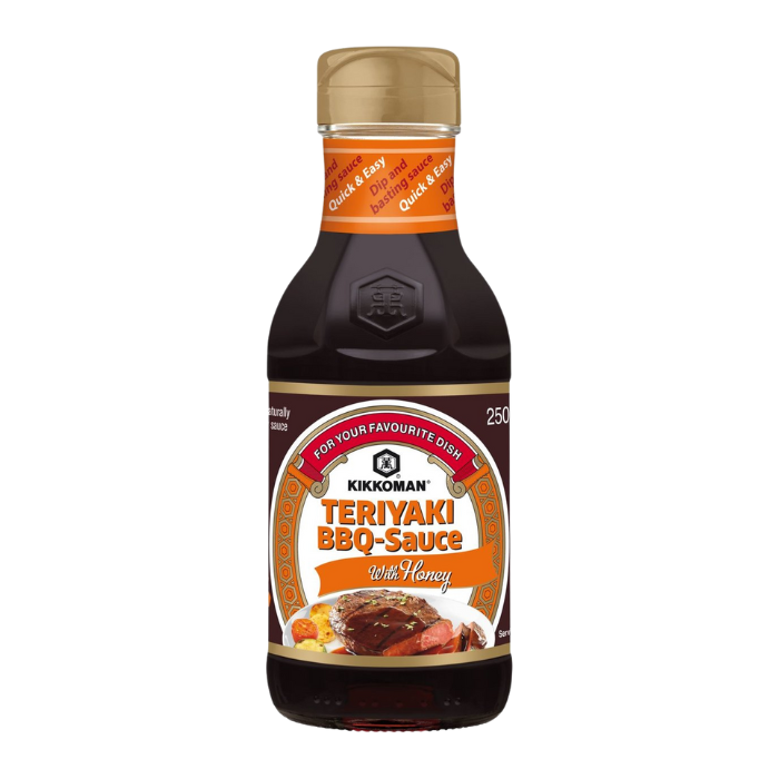 Kikkoman Teriyaki BBQ Sauce with Honey 250ml