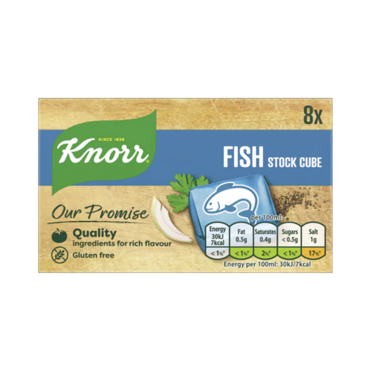 Knorr Fish Stock Cubes 8 x 10g