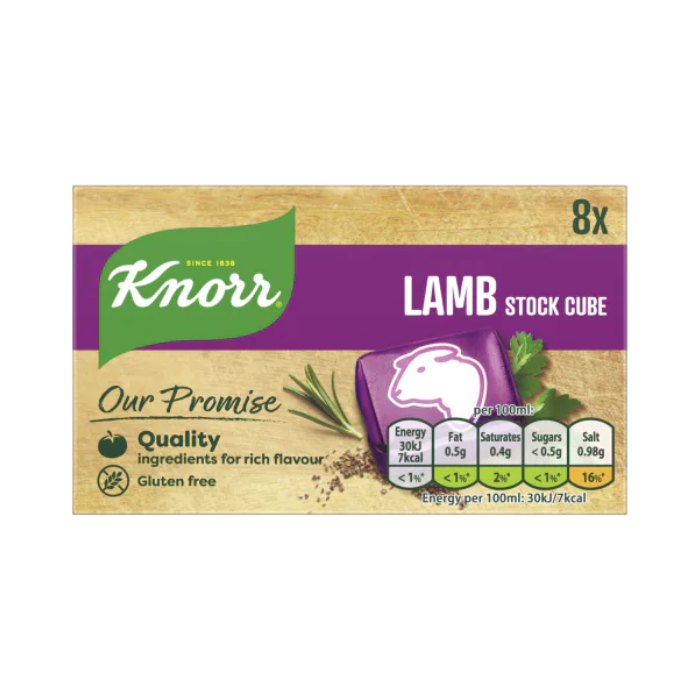 Knorr Lamb Stock Cubes 8 x 10g