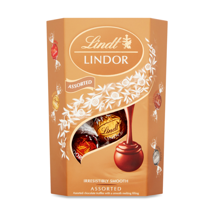 Lindt Lindor Assorted Chocolate Truffles Box 200g