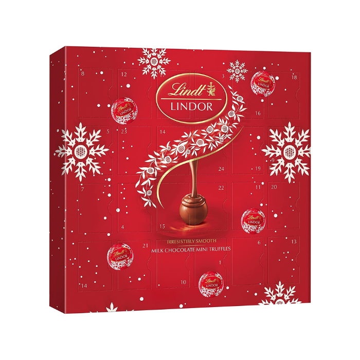 Lindt Lindor Milk Chocolate Mini Advent Calendar 109g