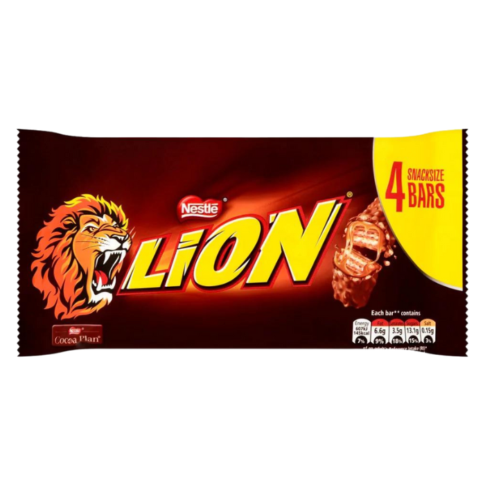 Lion Milk Chocolate Bar Multipack 4 x 30g