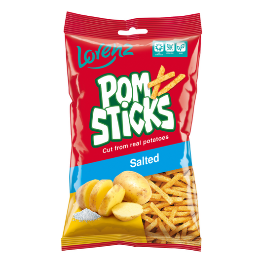 Lorenz Pomsticks Salted 85g