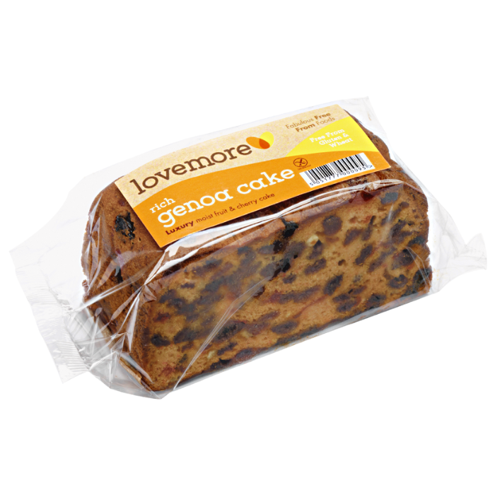 Lovemore Gluten-Free Genoa Fruit Slab Cake 400g