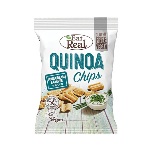 Eat Real Quinoa Chips Sour Cream & Chives 30g