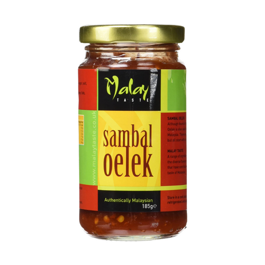 Malay Taste Sambal Oelek Paste 185g