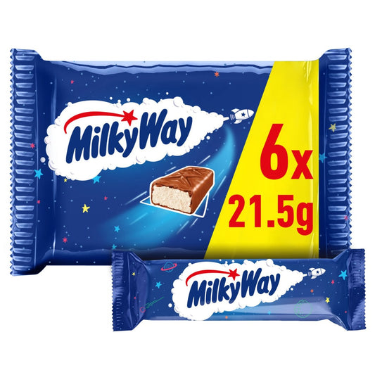 Milky Way Chocolate Bar 6 x 21.5g