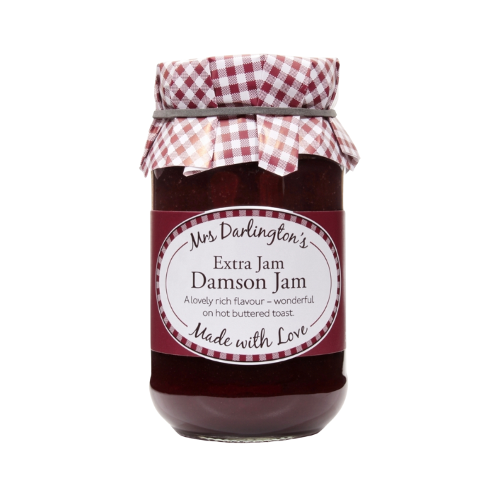 Mrs Darlington's Extra Jam, Damson Jam 340g