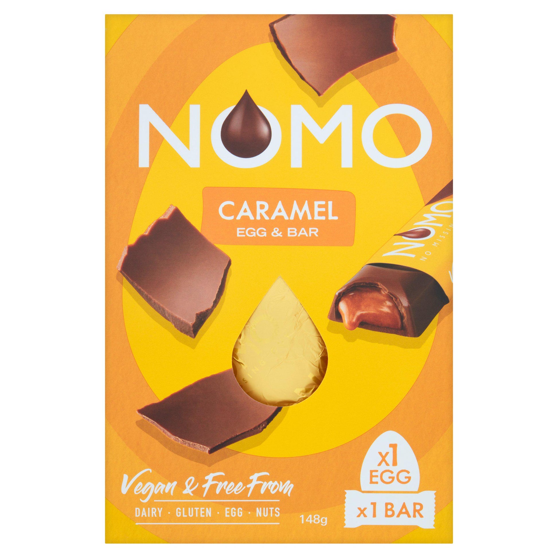 NOMO Caramel Egg & Bar 148g