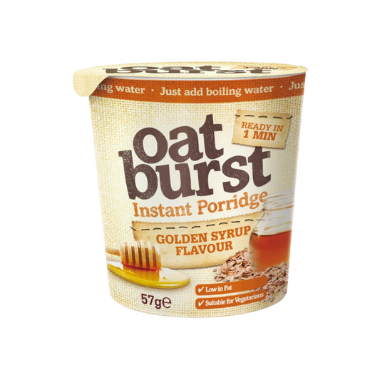 Oatburst Golden Syrup Flavour Instant Porridge 57g