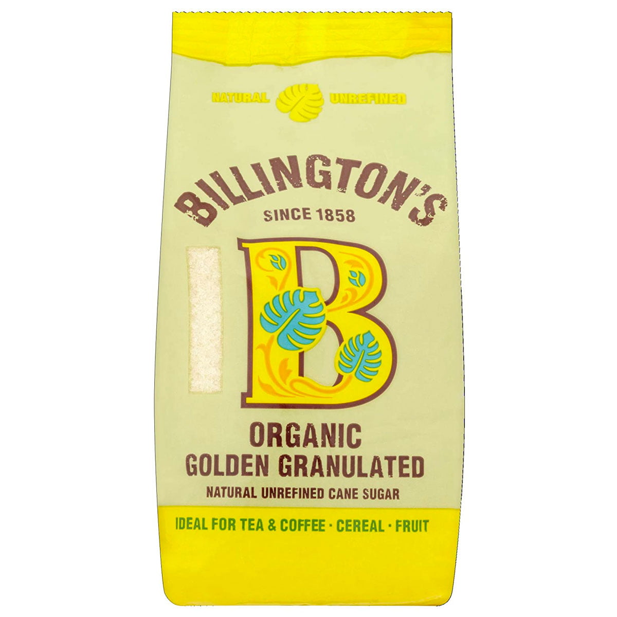 Billington's Organic Golden Granulated Sugar 500g