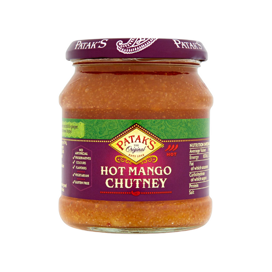 Patak's Hot Mango Chutney 340g