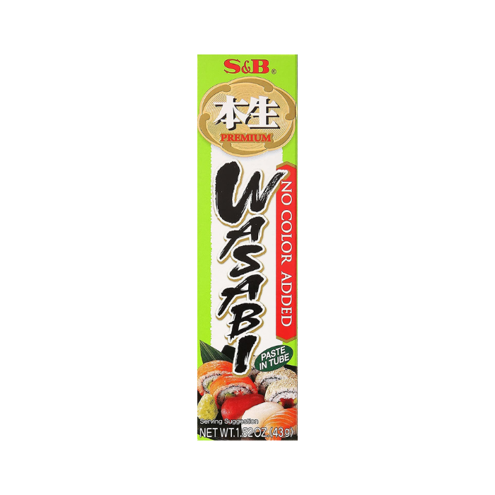 S&B Premium Wasabi Paste in Tube 43g