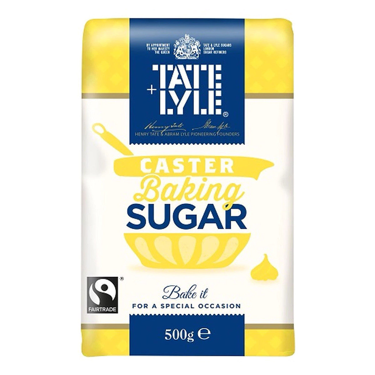 Tate & Lyle Fairtrade Caster Baking Sugar 500g