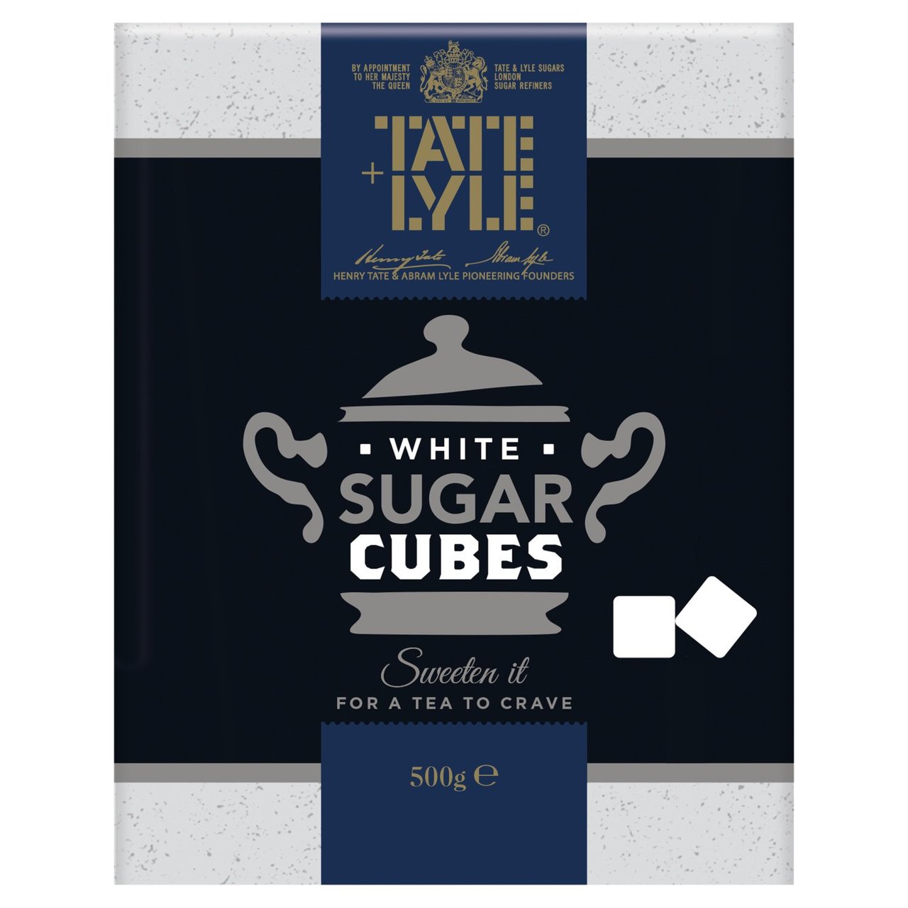 Tate & Lyle Fairtrade White Sugar Cubes 500g