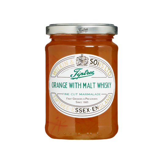 Tiptree Orange with Malt Whisky Fine Cut Marmalade 340g