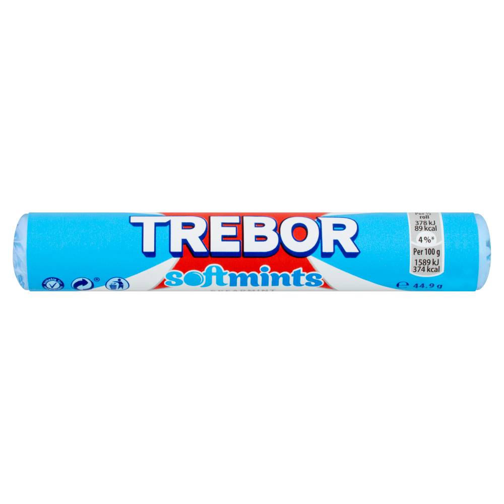 Trebor Softmints Spearmint Mints 44.9g