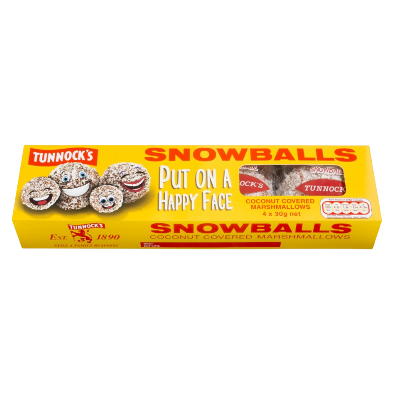 Tunnock’s Marshmallow Snowballs 4 Pack