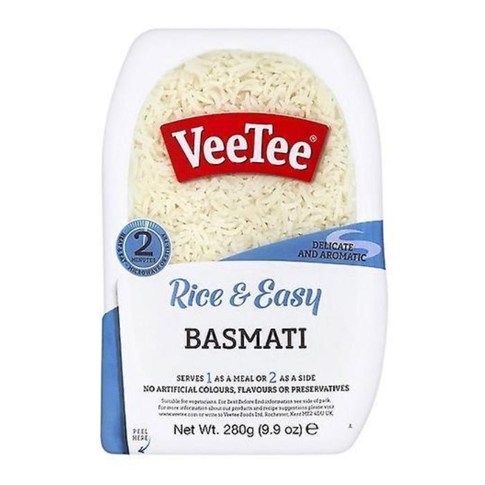 Veetee Fragrant Rice Veetee Basmati Rice 280g – The Pantry Basket