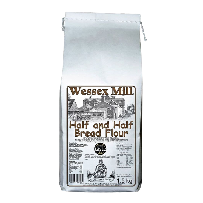 Wessex Mill Half and Half Bread Flour 1.5kg