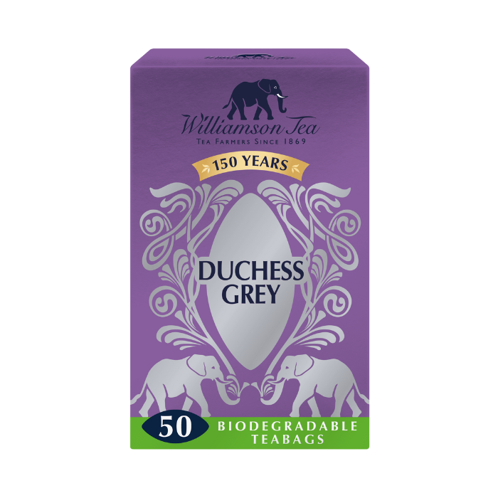 Williamson Tea Duchess Grey 50 Tea Bags, 125g