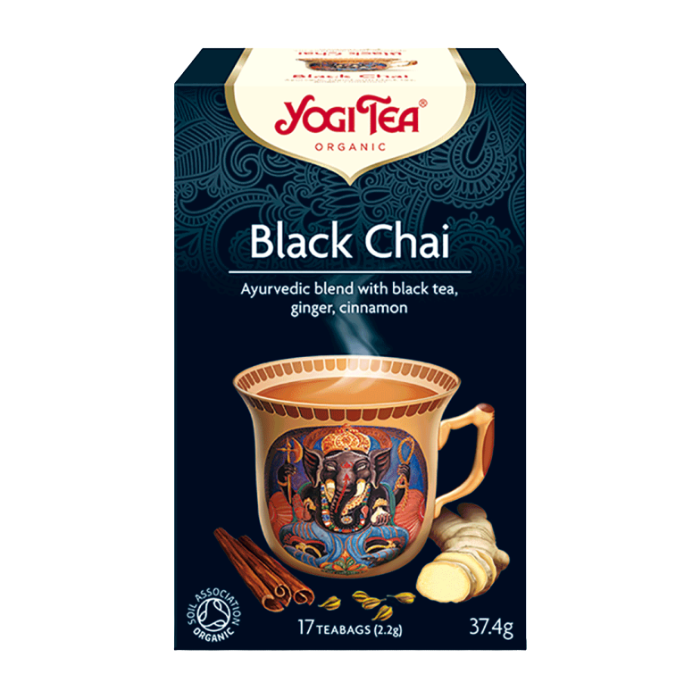 Yogi Tea Organic Black Chai 17 Tea Bags
