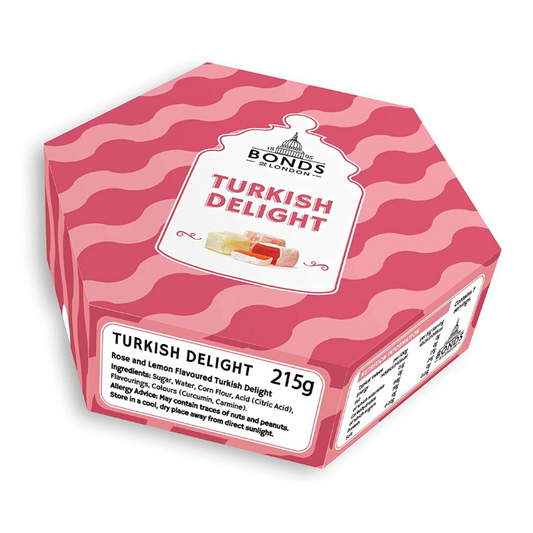 Bonds of London Turkish Delight Box 215g